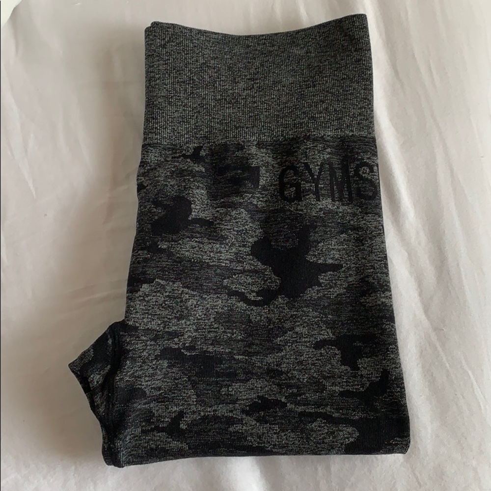 GYMSHARK Camo Seamless Leggings